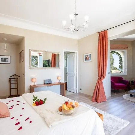 Vila Le Castel Rose Super Cannes, Face Aux Iles De Lerins *