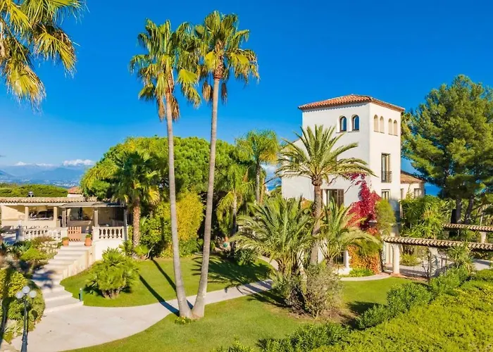 Le Castel Rose Super Cannes, Face Aux Iles De Lerins Villa